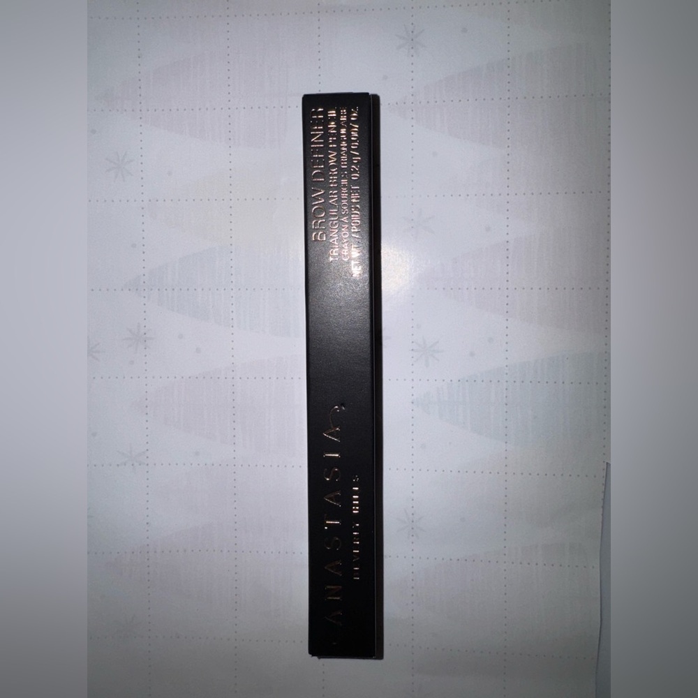 Anastasia Beverly Hills Triangle Brow Definer & Brow brush Dark Brown NWT